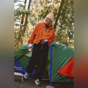 NWT Free People Movement Sundown Fleece Pants in black